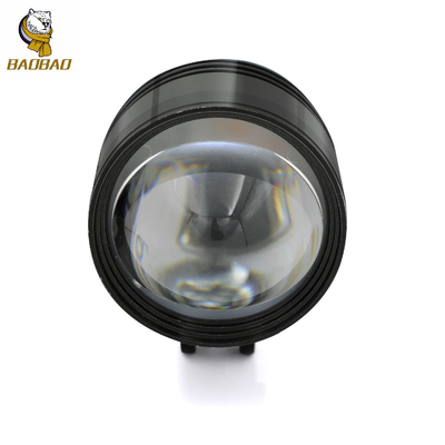 Aluminiowa obudowa Żółty biały błysk 24V Motocyklowy reflektor LED