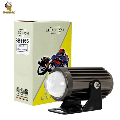 Biały Żółty 12v Universal Auto Lamp LED Spotlight dla motocykli