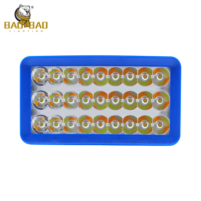 27 Bead Biały Żółty Błysk 80V Plastic Motorcycle Headlight