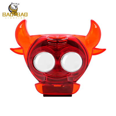 80V Bull Shape RGB Flash 2 Beads Projektor pomocniczy Światło mgłowe dla roweru