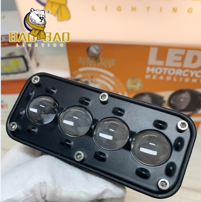 6 kolorowe mgły światło aluminiowe białe żółte błysk podwójne kolory motocykla części zamiennej