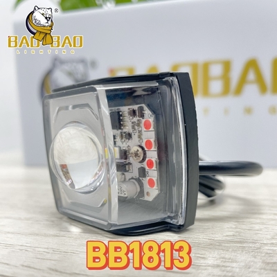 1 LED Motocykl LED wielokolorowy Mini Light Lucency Motocykl Spotlight