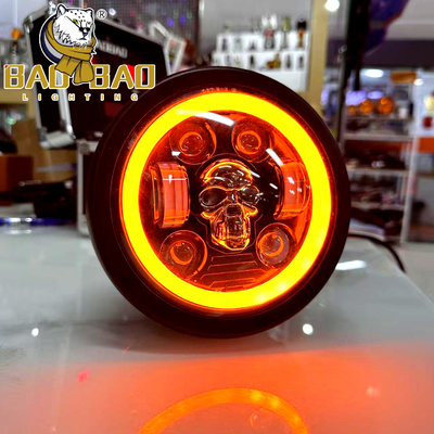 Aluminiowy 12V 5,75 cala Przedni reflektor LED do motocykla do HONDA CG CN GN CD70